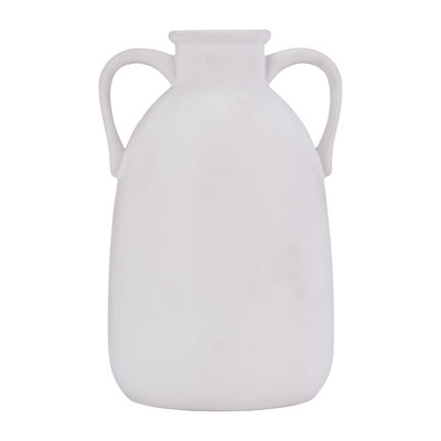 Vase neutre contemporain avec poignées