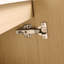 Meuble-lavabo sur pied 36 po avec lavabo en résine et 2 portes d'armoire à fermeture en douceur-111123756