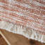Textured Frayed Edge Table Runner-764868492
