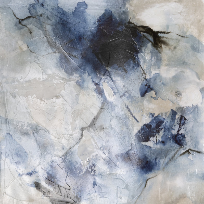 Fragments Of A Distant Tide I by Melissa Wang - Wrapped Canvas Print, 30 cm H x 30 cm W