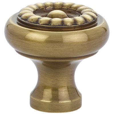Oversized Rope 1" Diameter Mushroom Knob