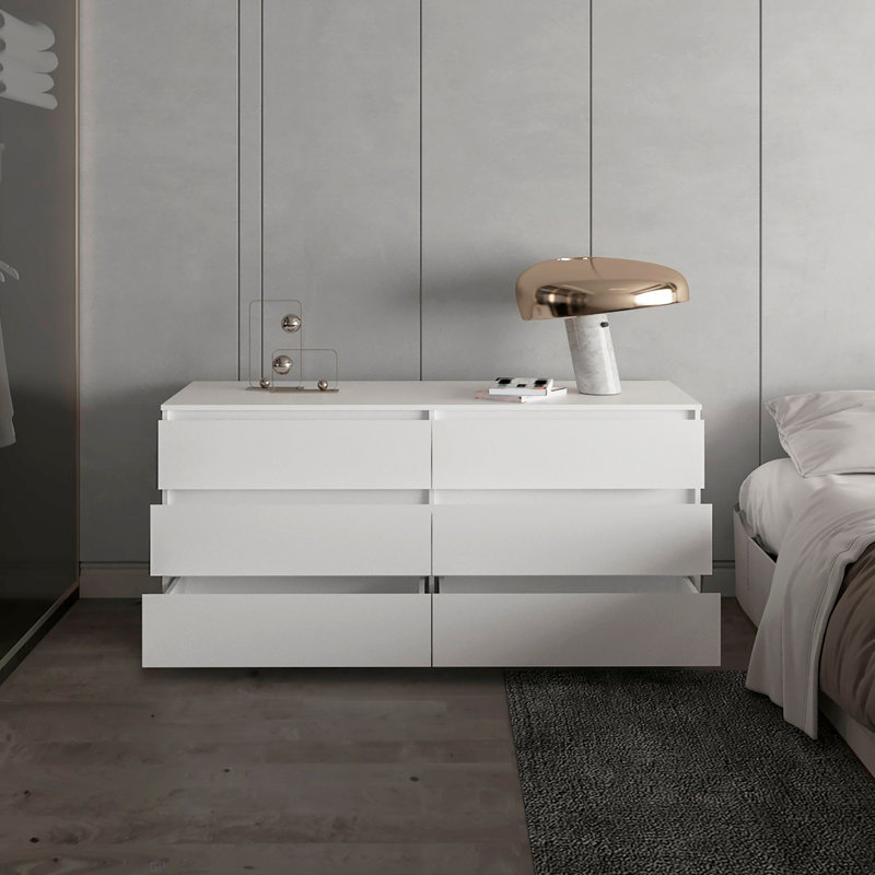 Commode rectangulaire à 6 tiroirs