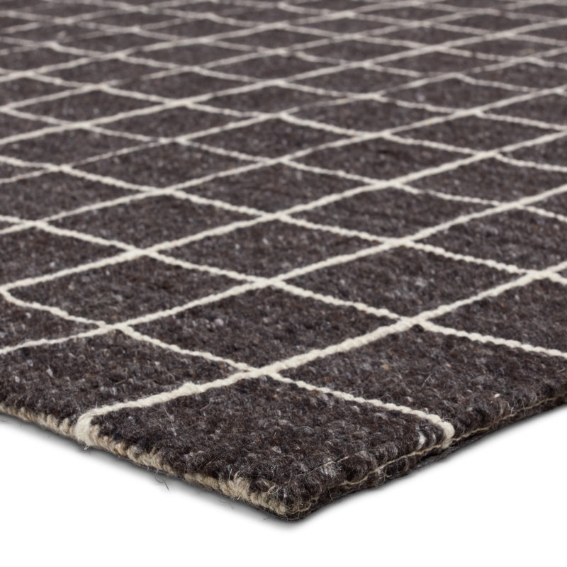 Tapis bleu et crème Prelude CMN02 , Rectangle de 5 pi x 8 pi