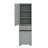 Towering Freestanding Bathroom Storage Cabinet With Two Drawers Of Different Sizes Adjustable Shelf And Painted Finish-1342917618