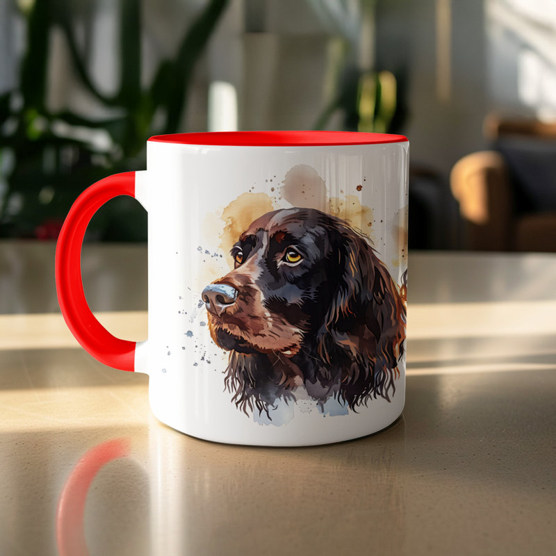 Newfoundland Dog Art Design 11oz Coffee Mug, 2