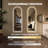 65" X 21" Arch Design LED Full Length Mirror ,Dimmable,  High Definition & Explosion-Proof, Full-Length Standing Or Wall-Mounted - Brightly Lit For Makeup, Studio, And More