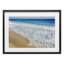 «Rugged Shoreline Waves», impression sous verre encadrée, design par Seven Trees Design-1566969198-1566969197