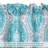 Zambrana Room Darkening Damask and Floral Pattern Window  Kitchen Valances 1 Pack-941347520-1029280367