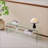 Clear Glass TV Table