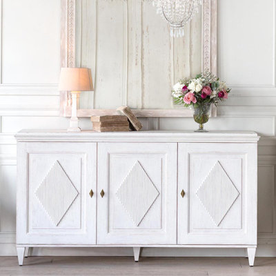 French high-end minimalist sideboard