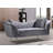 Velvet Flared Arm Sofa-76142970-124108552