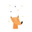 Renard - impression d'art graphique-52839886-52839888-52839903