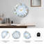 Horloge murale en cristal-28185431