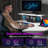 Computer Desk w/ Built-in Charge Station Metal Frame Gaming Desk w/ Monitor Shelf Writing Desk-875939382