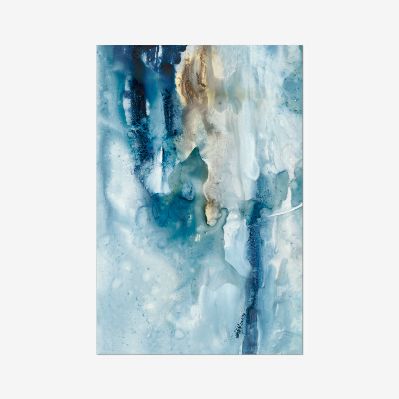 Peaceful Calm III - Painting, Paper Print, 46cm H x 30cm W
