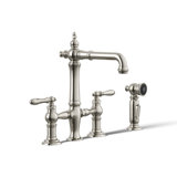 Artifacts® Bridge Faucet with Side Spray