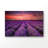 'Lavender Sunset' Graphic Art on Glass