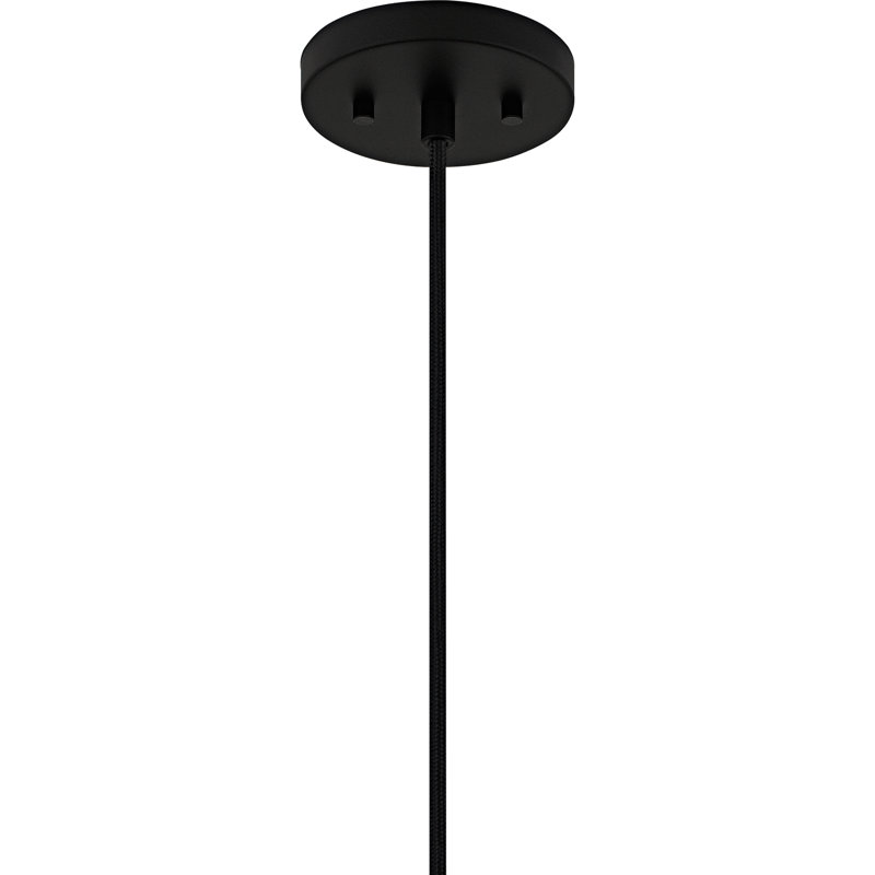 Sycamore 4-Light Matte Black Pendant