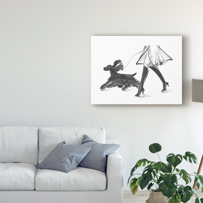 «Perfect Companion I» par Ethan Harper, reproduction sur toile, H 24 po x l 32 po x P 2 po