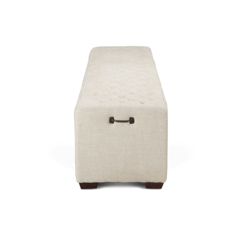 Arabella Upholstered Bench, 17" H x 79" W x 18" D
