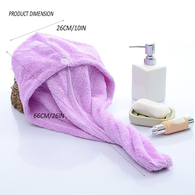 Safraz Hair Drying Bath Towel