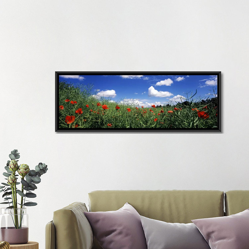 Reproduction d'art sur toile, Allemagne, H 16 po x l 48 po x P 1,5 po, Toile tendue