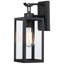 Schlesinger Matte Black Outdoor Wall Lantern-891558574