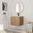 Single Bathroom Vanity with Ceramic Top-1849125156