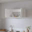 Armoire murale blanche 2 portes