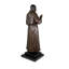 Sculpture bronze de dessus de table St. Pio de Pietrelcina