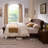 Velvet Upholstered  Bed  with Wingback Headboard-1987845051