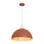 1-Light Simple Design Colorful Dome Pendant Light with Adjustable Height-127149933