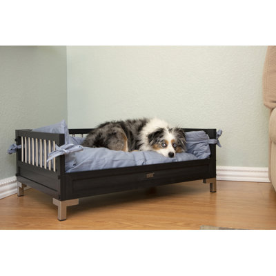 Lit pour chien surélevé avec coussin Achilles Manhattan ECOFLEX®