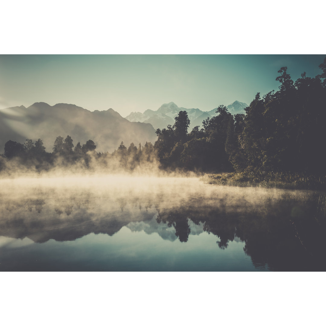 Matheson See Natur Panorama von Onfokus - Druck