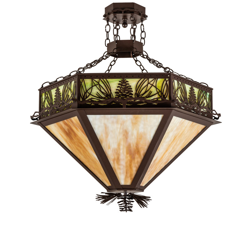 Rustic Lodge 4 - Light Chandelier