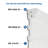 1 In. X 2-5/8 In. X 96 In. Recycled Polystyrene Cap Moulding Pro Pack 48 LF