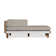 Catalina Outdoor Teak Chaise Lounge