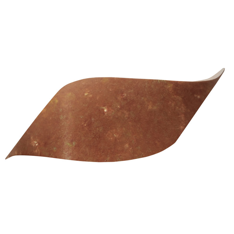 Ambiance - Wave LED ADA Wall Sconce - Rust Patina, Rust Patina