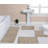 Schoenberger Floral Design Bath Rugs (Set of 4)-939678017