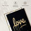 «Love Never Fails», impression sur toile-2137399763