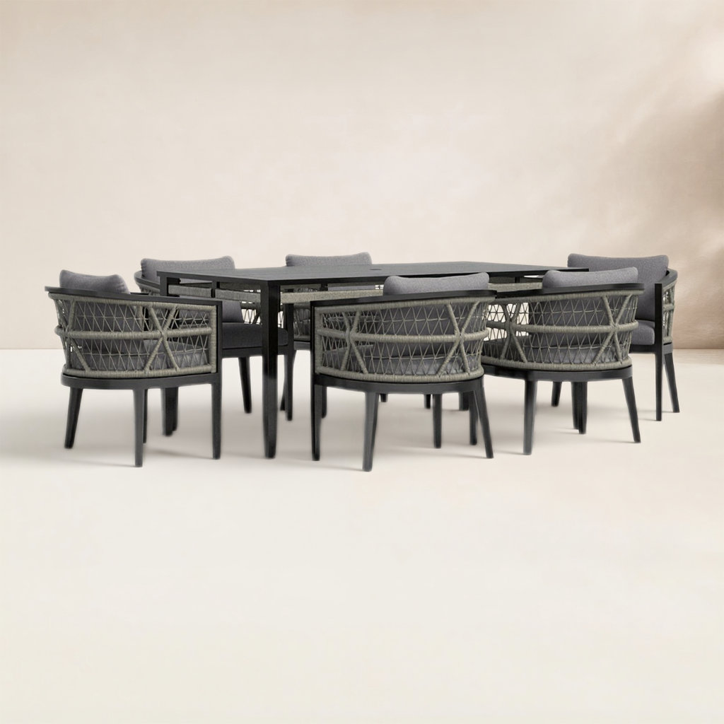Elvina 66" Patio Dining Set