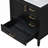 Durable Ceramic Basin Vanity with Solid Wood Frame, Ample Storage, and Easy-Clean Design for Modern Bathrooms