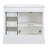 Transitional Bathroom Vanity With Ceramic Sink-36485348