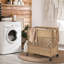 Panier à linge roulant avec poignées-2062837503