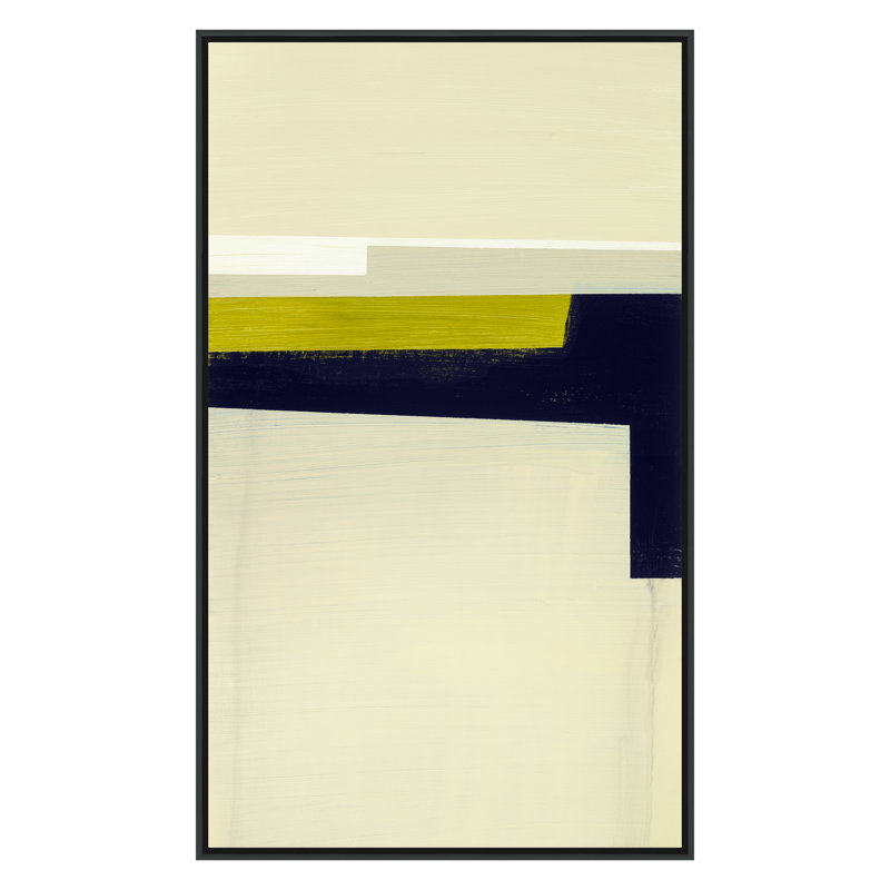 Canyon Edge G Print by Hall, JB, 36'' H x 22'' W, Black Floater Framed