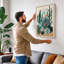Desert Garden Botanical - Wrapped Canvas-1383653601-1383653607