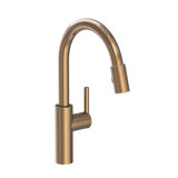 East Linear Pull Down Single Handle Kitchen Faucet