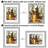 Silver Picture Frame With Decorative Inner Mat Accent - Shatter Resistant Glass And Easel Stand-109519296