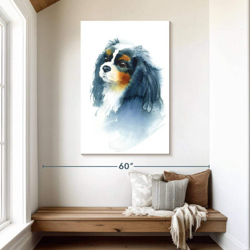 Brampt Cavalier King Charles, 48" H x 32" W