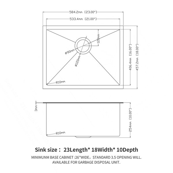 Dimensions du produit